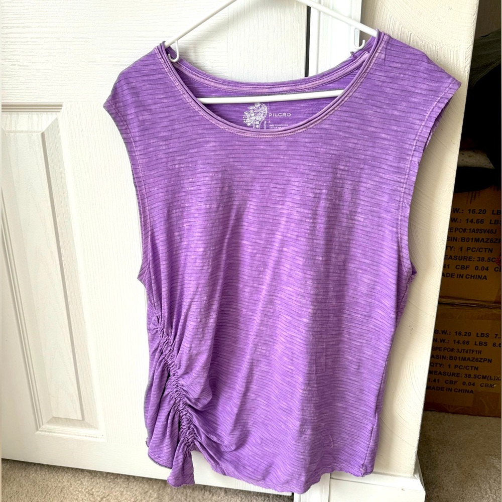 Pilcro lavender shirt size L